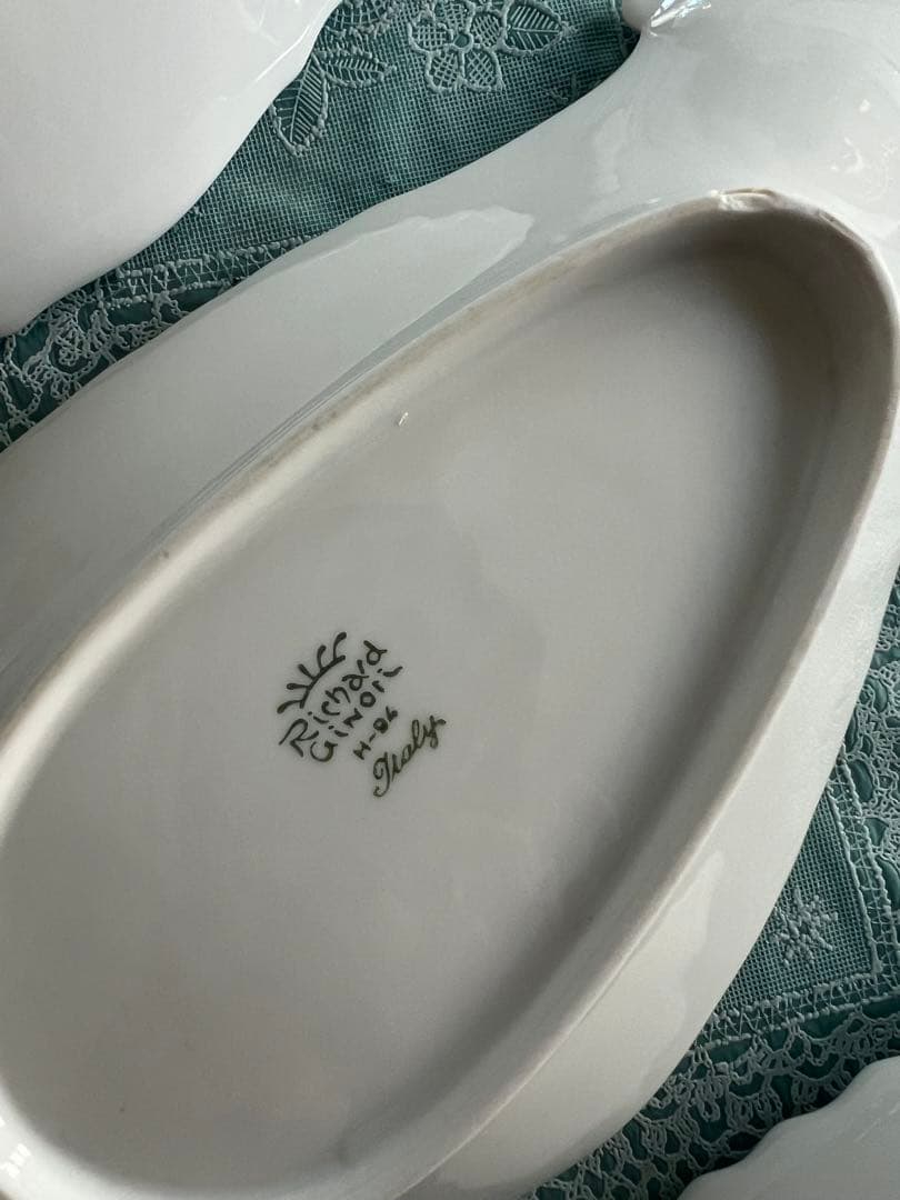 リチャードジノリ　ピクルスディッシュ、　6枚セット