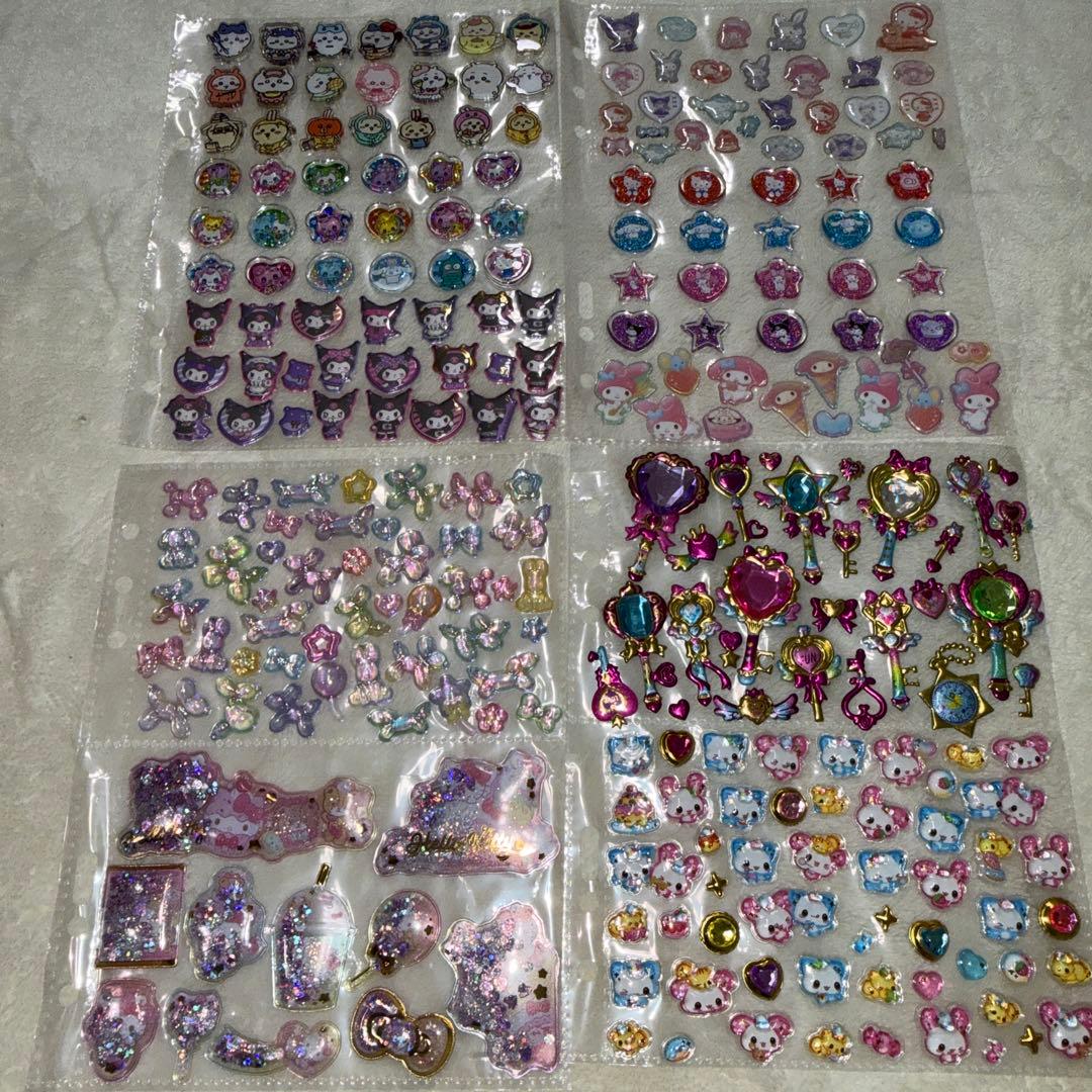 シール帳完成品　A5サイズ2冊　ボンボンドロップシール