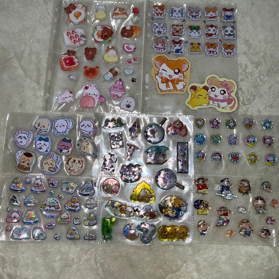 シール帳完成品　A5サイズ2冊　ボンボンドロップシール