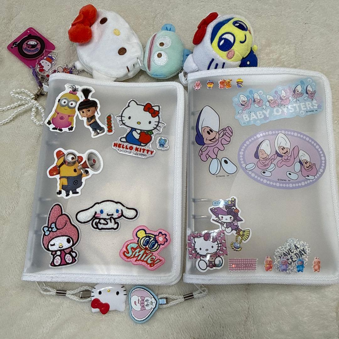 シール帳完成品　A5サイズ2冊　ボンボンドロップシール