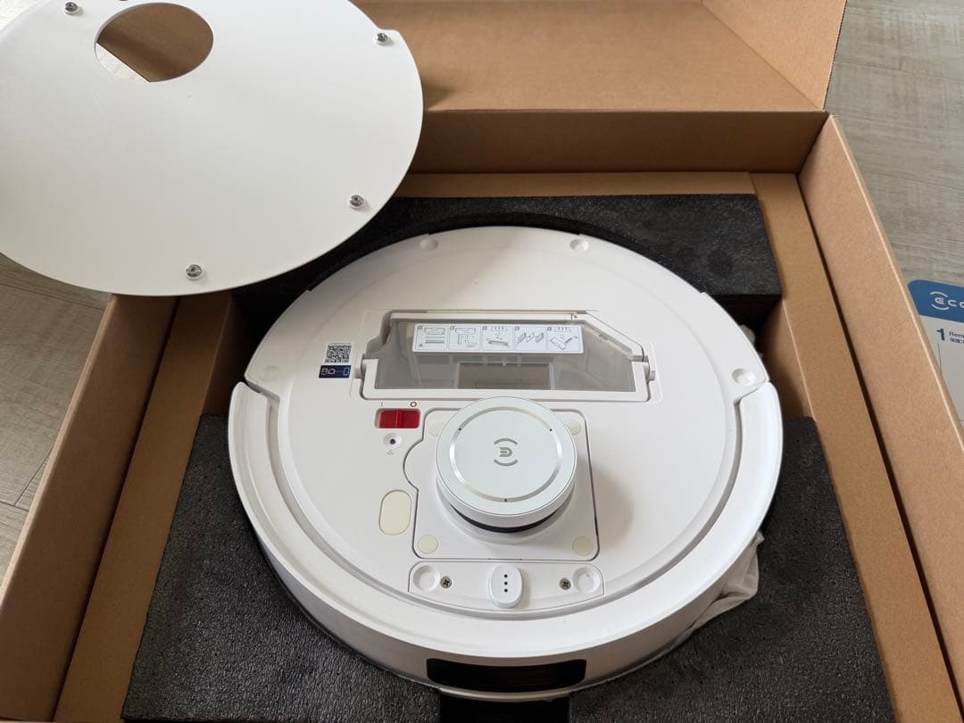 【美品】カメラ、AI搭載ECOVACS DEEBOT T10 OMNI 備品付き