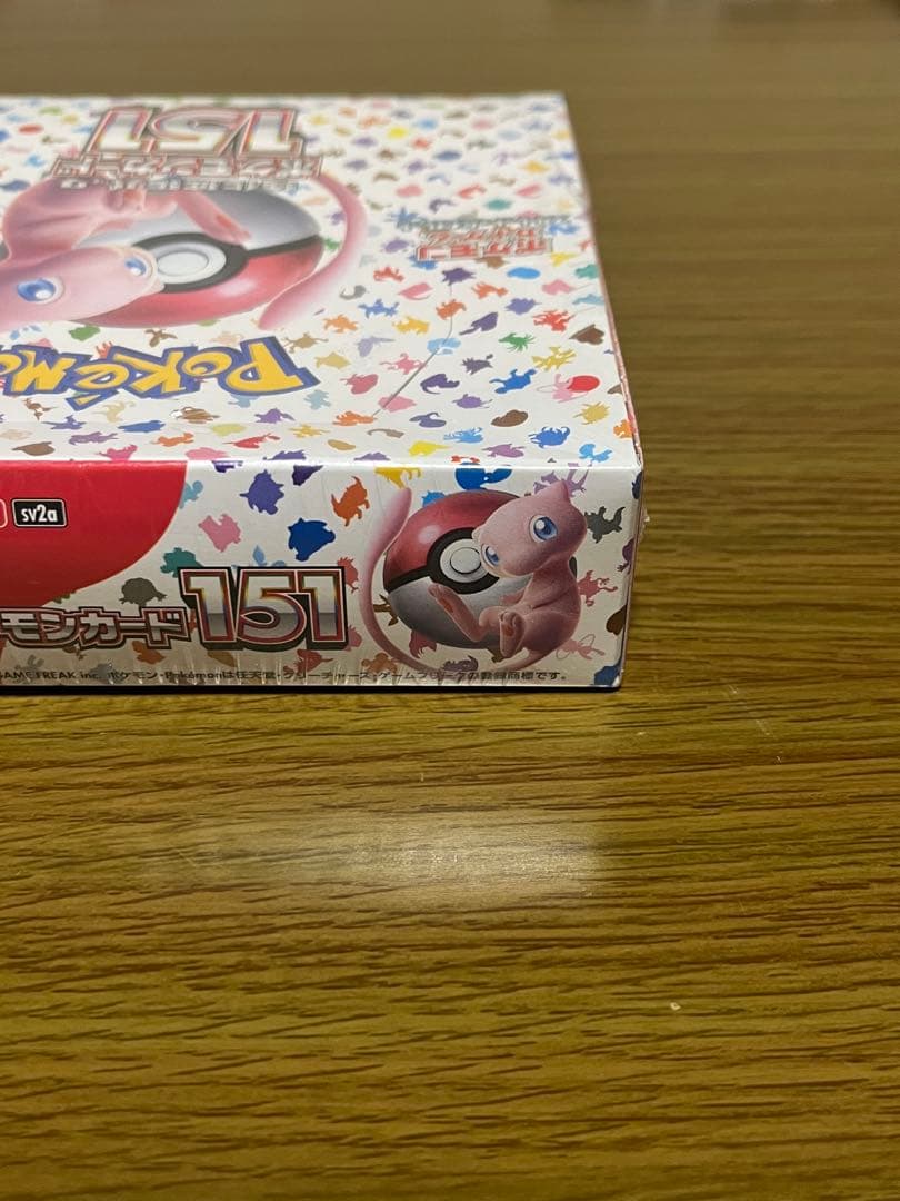 【新品未開封】ポケモンカード151 1box シュリンク付き