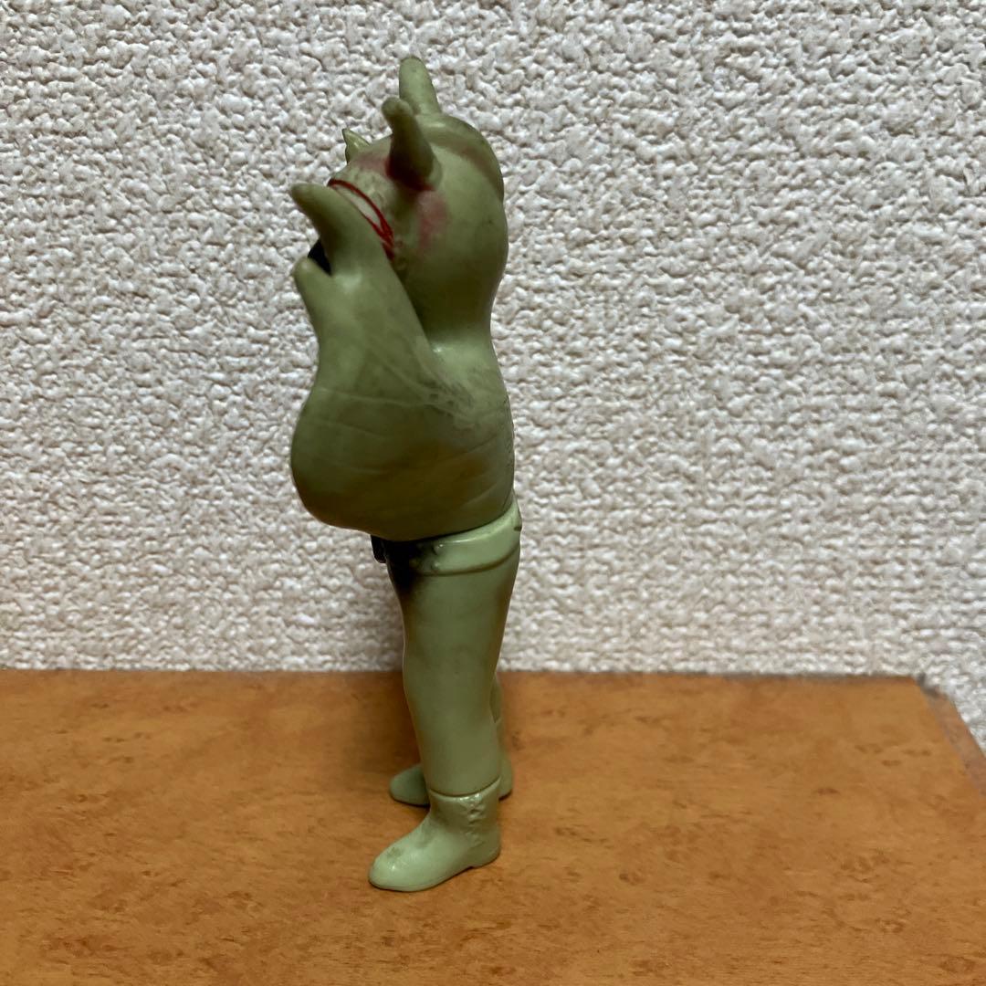 【希少・当時物】バンダイ カマキリ男　ソフビフィギュア セミミンガ