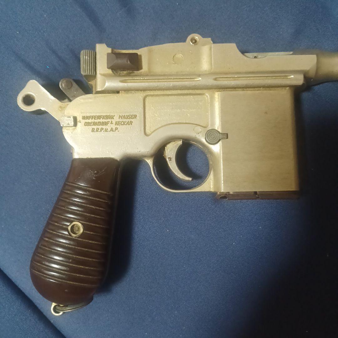 MAUSER SMG HUDSON ガスガン シルバー
