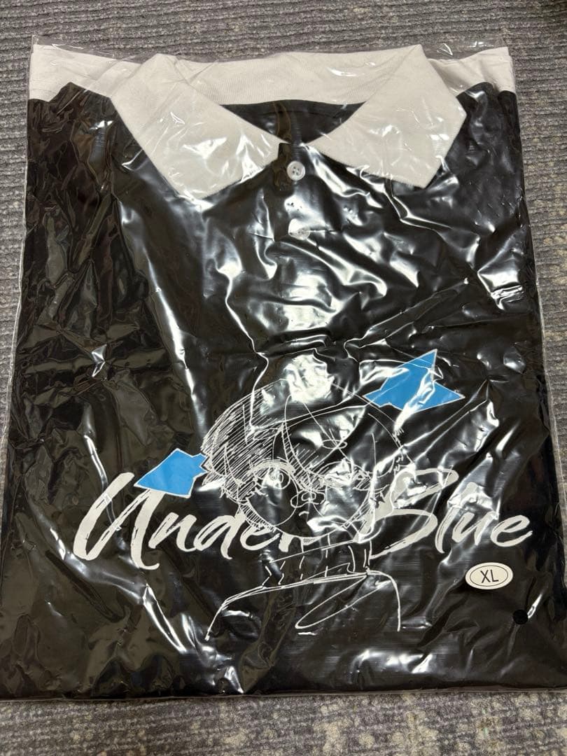 Eve アンダーブルー ポロシャツ XL