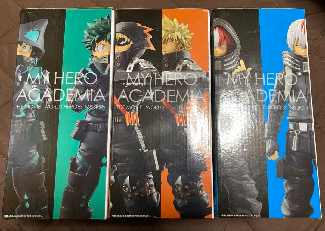 ヒロアカ 一番くじ フィギュア WHM マスタライズ