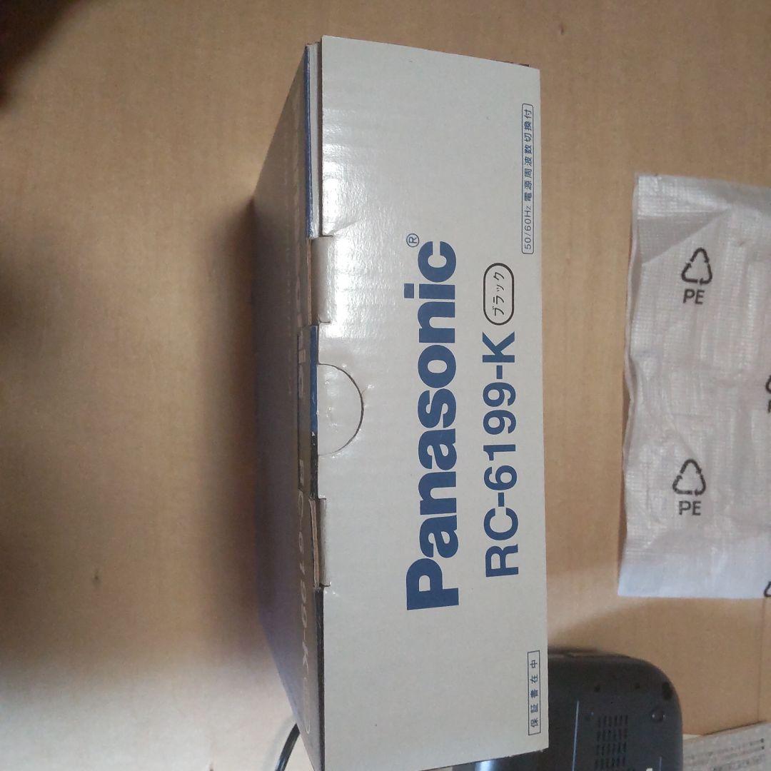 Panasonic RC-6199-K デジタルクロックラジオ