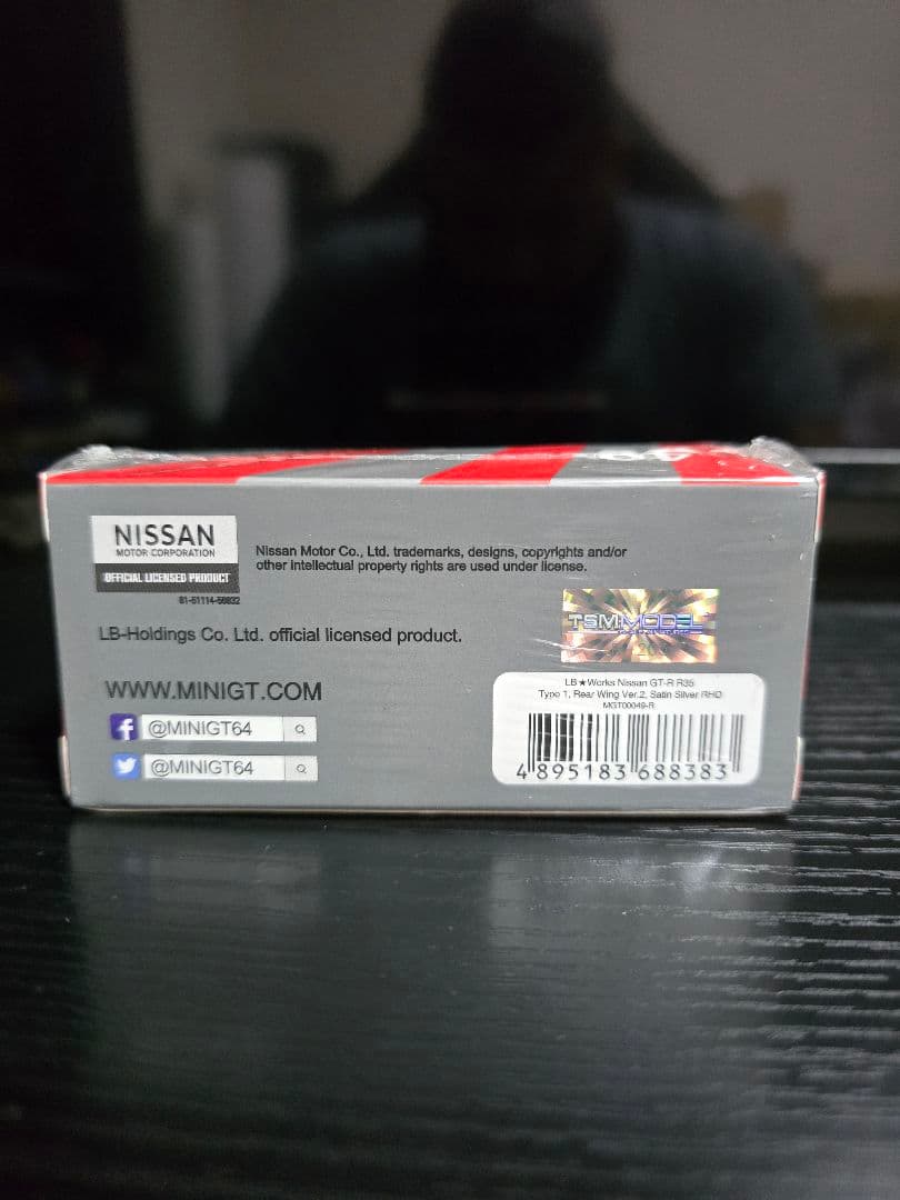 minigt / 1/64 LB★WORKS R35 “サテンシルバー”