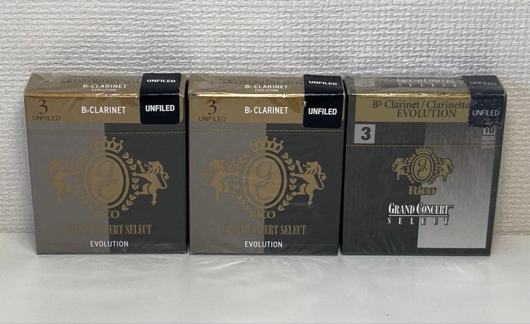 Bbクラリネット用 リード RICO GRAND CONCERT SELECT_