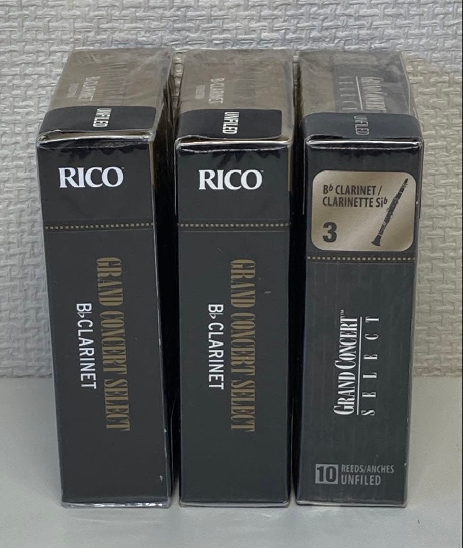 Bbクラリネット用 リード RICO GRAND CONCERT SELECT_