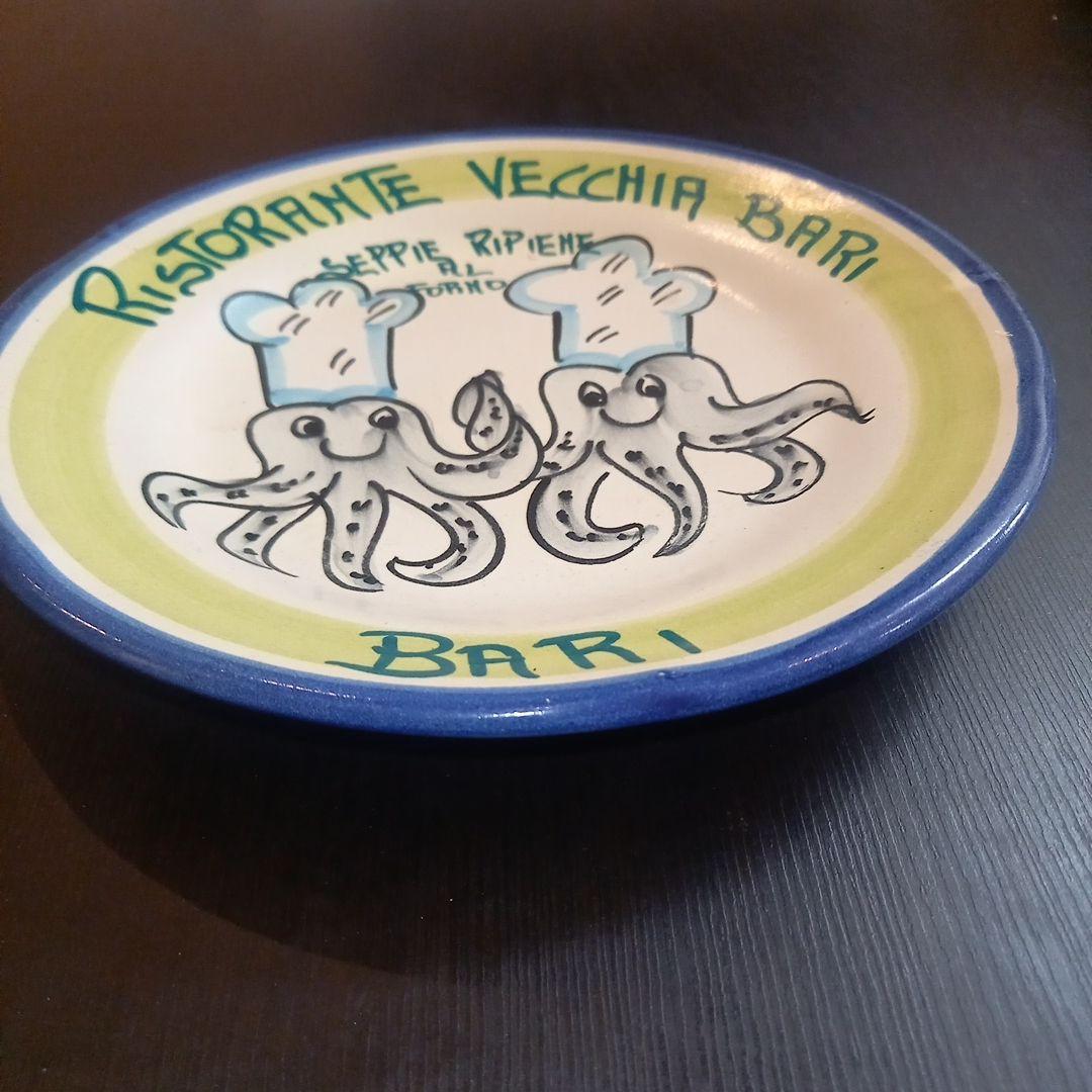 Ristorante Vecchia Bari プレート