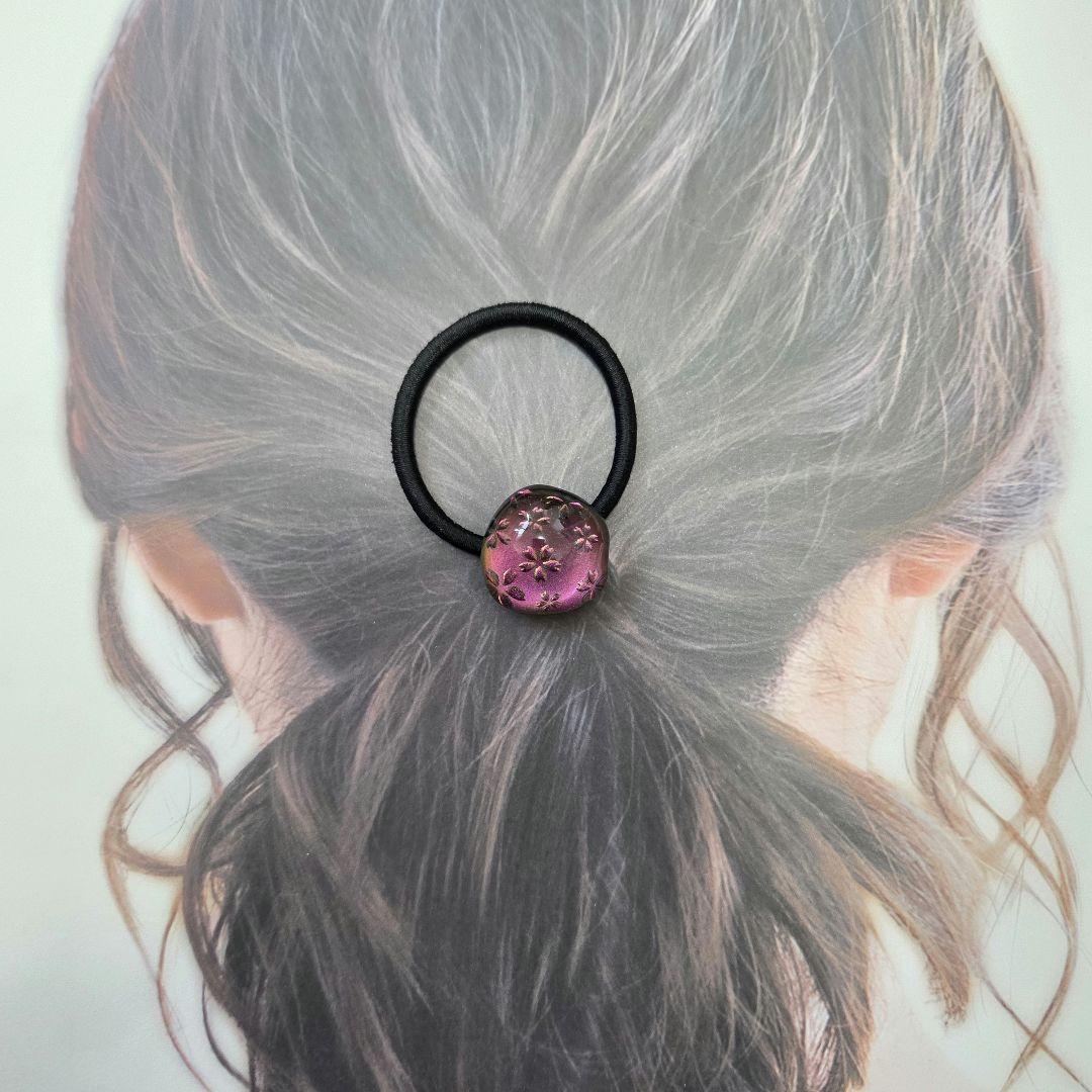レジン　ハンドメイド　ヘアゴム　597