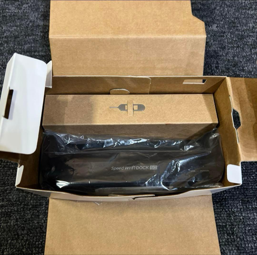 新品未使用 Speed Wi-Fi DOCK 5G 01