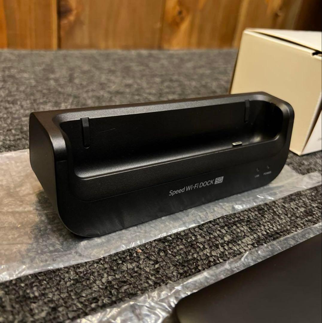 新品未使用 Speed Wi-Fi DOCK 5G 01