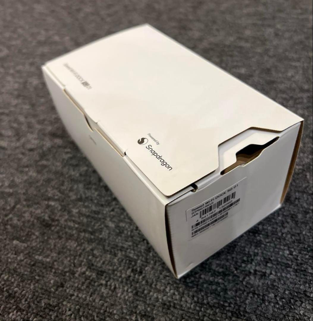 新品未使用 Speed Wi-Fi DOCK 5G 01