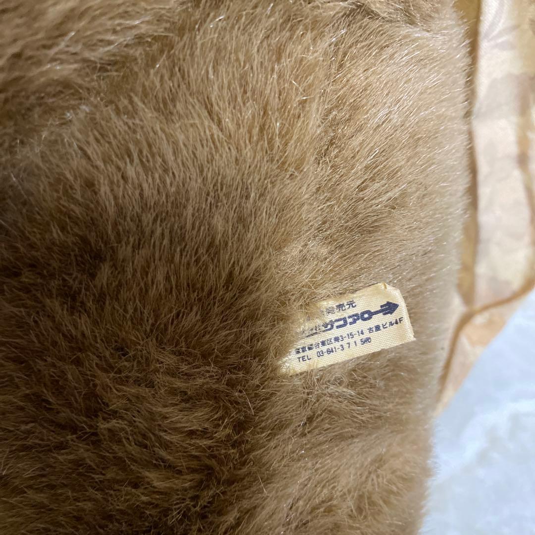 美品 当時物 サンアローうさぎのラッキーぬいぐるみ特大サイズ 約60㎝ レトロ2