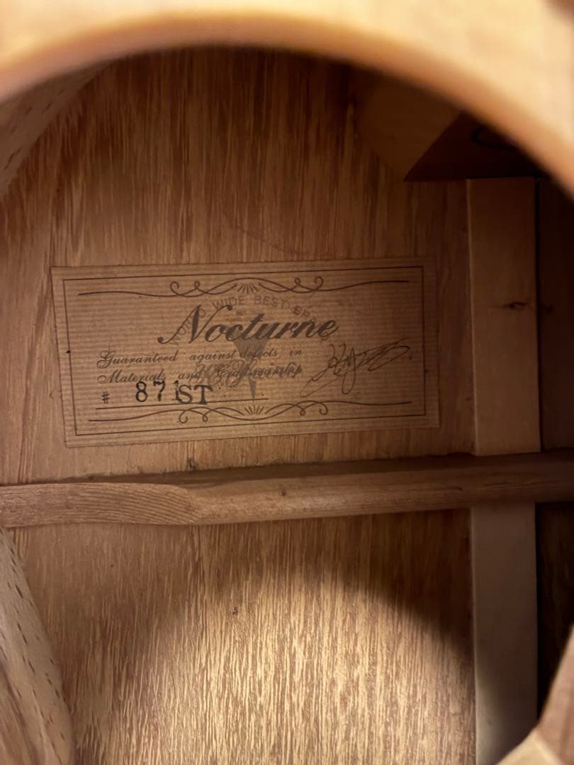 ギター K.Yairi Nocturne 871ST