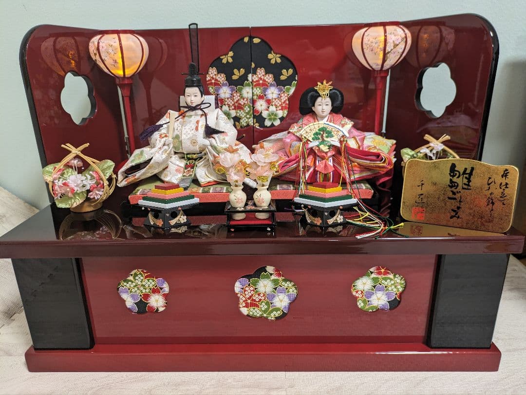 【即購入禁止】雛人形 収納飾り 春蕾 はるつぼみ