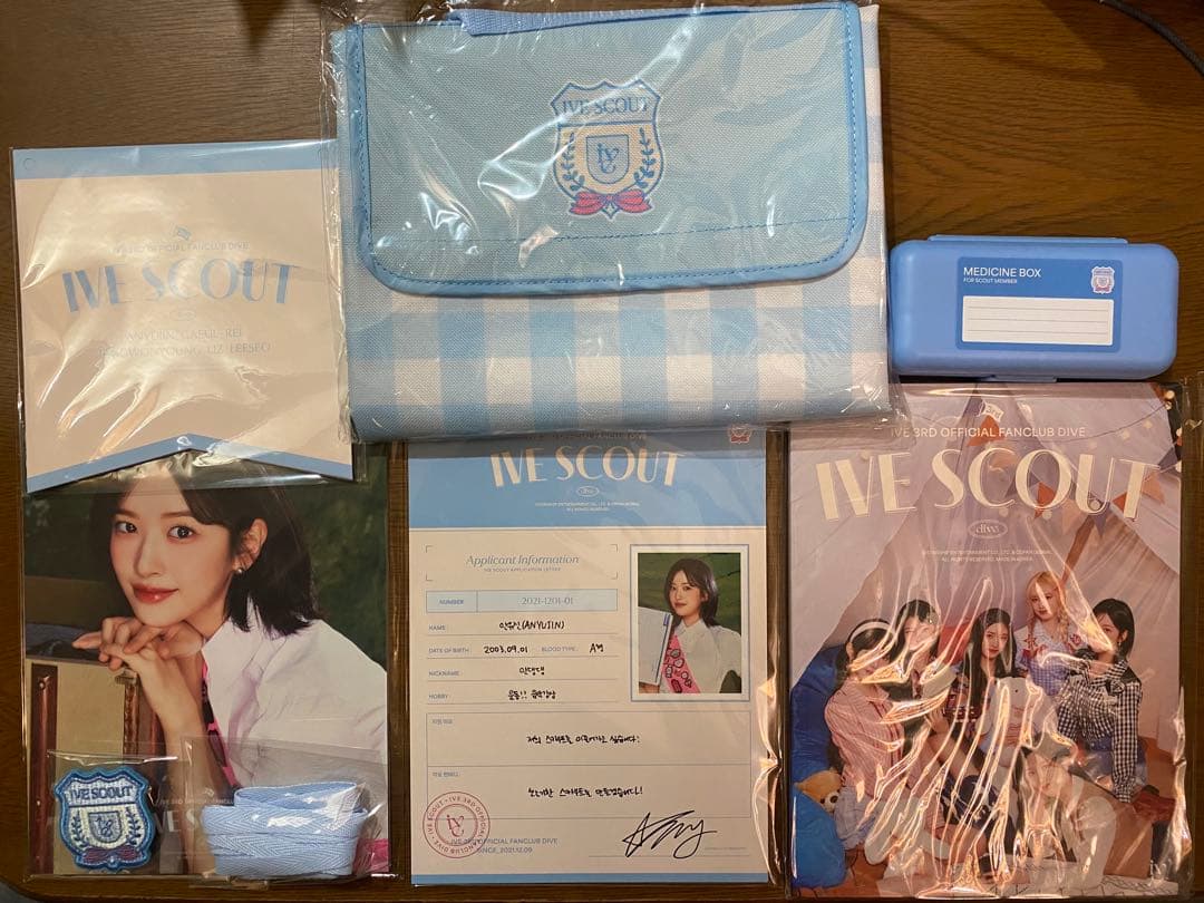 IVE　3rdファンクラブキット　会員カード付き