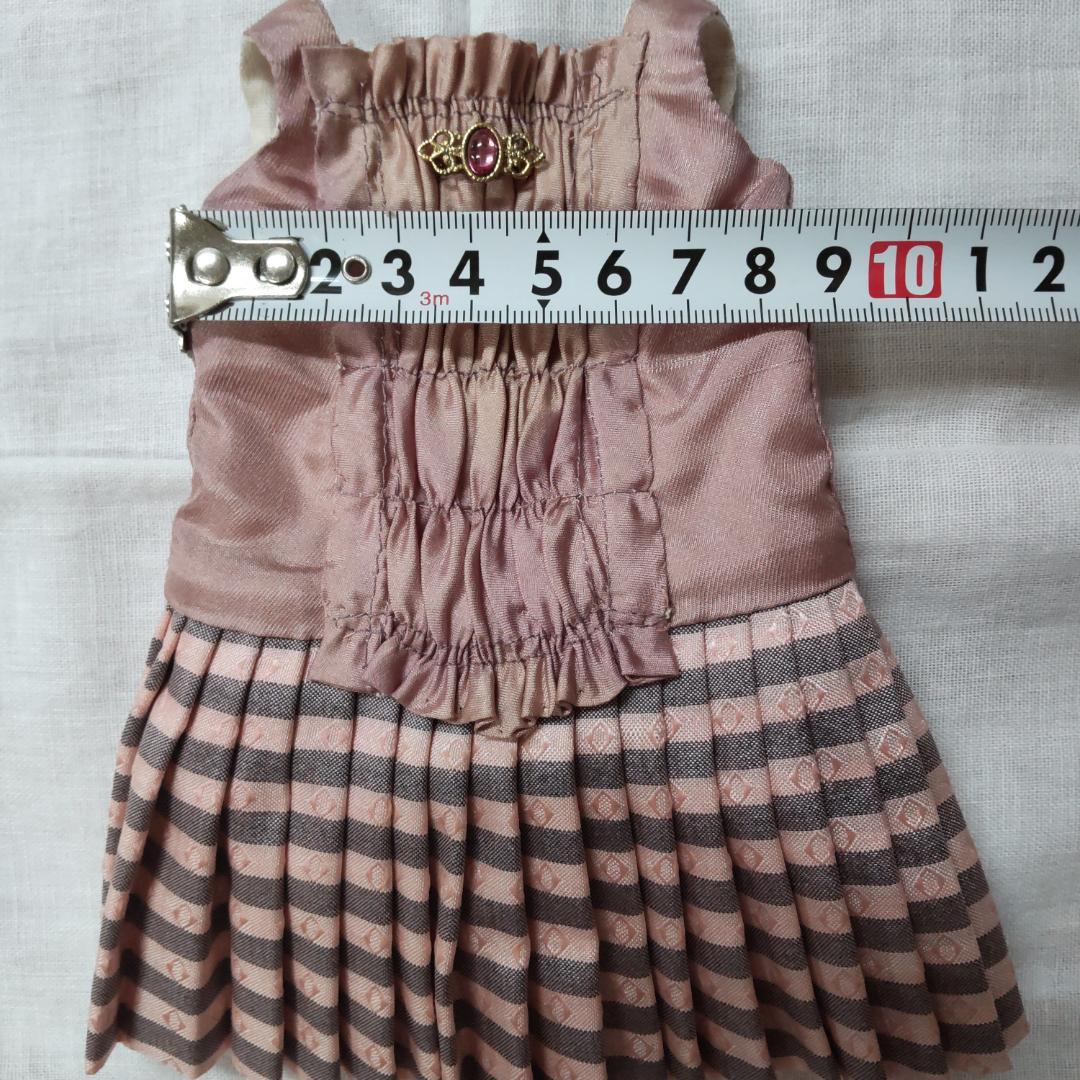 ビスクドール 用　ドレス 　ボネ