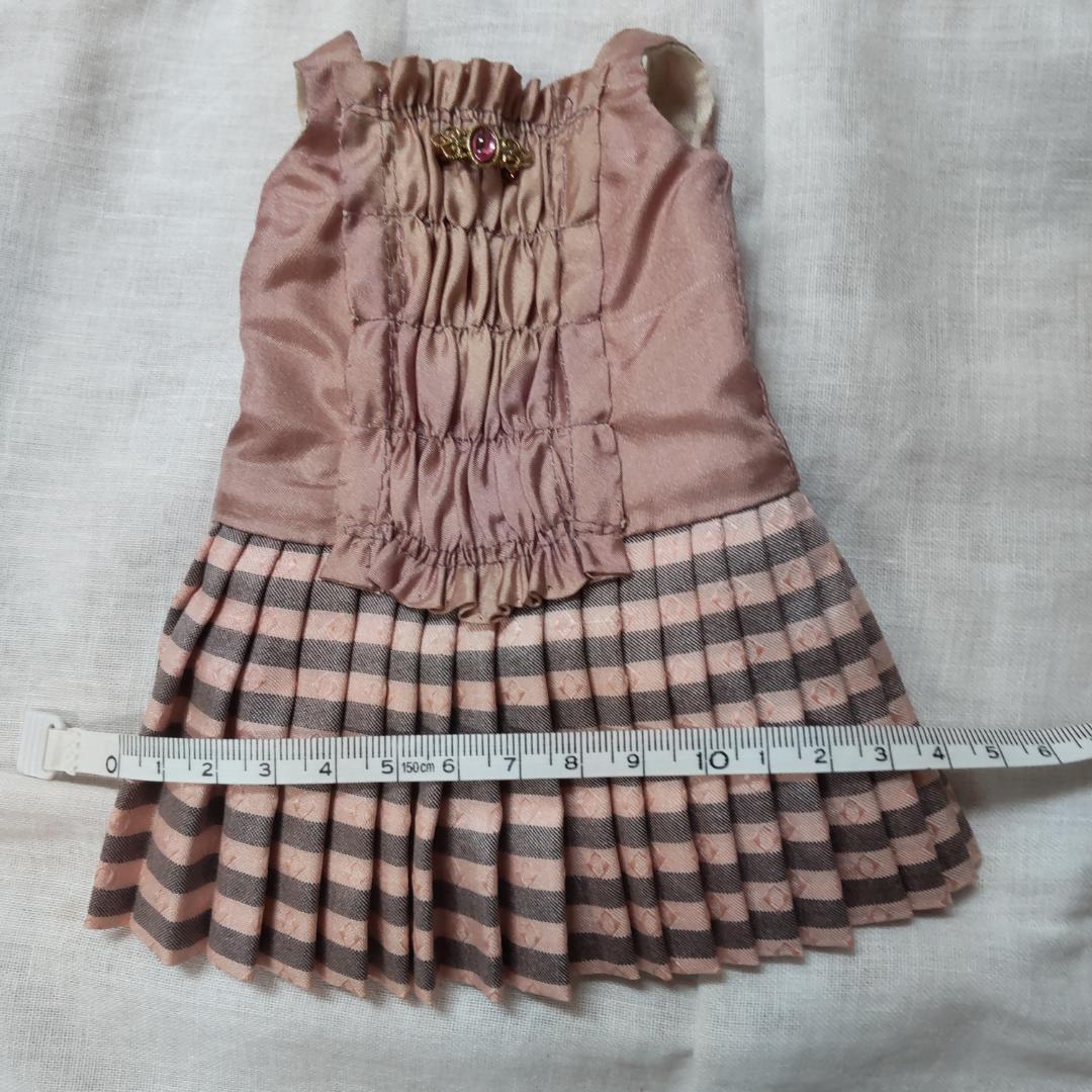 ビスクドール 用　ドレス 　ボネ