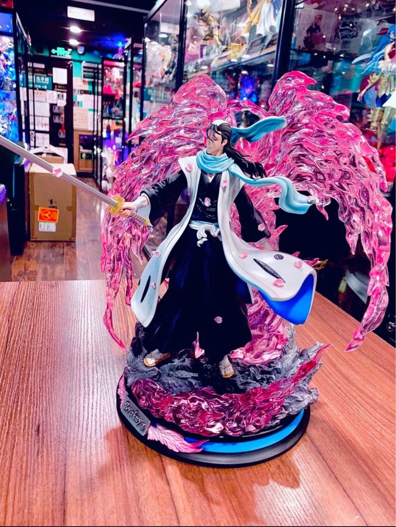 朽木白哉 白皇剣キャプテン護廷死神 ガレージキット フィギュア スタチュー