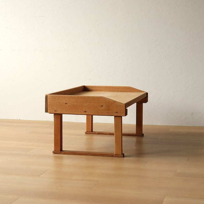 アンティーク スギ 文机 古家具 無垢材 無塗装