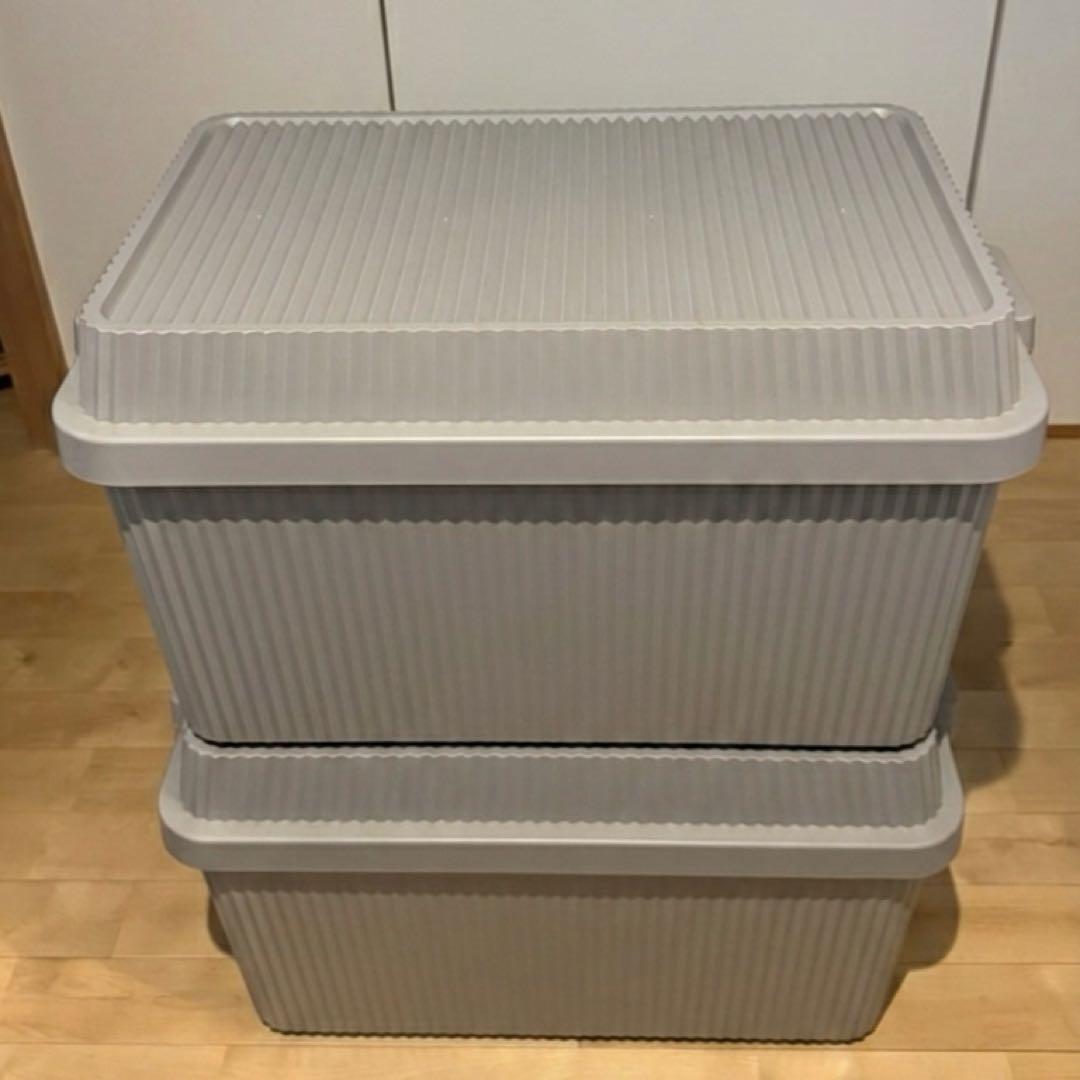 【美品】like-it（ライクイット）スタックアップコンテナー 2個セット