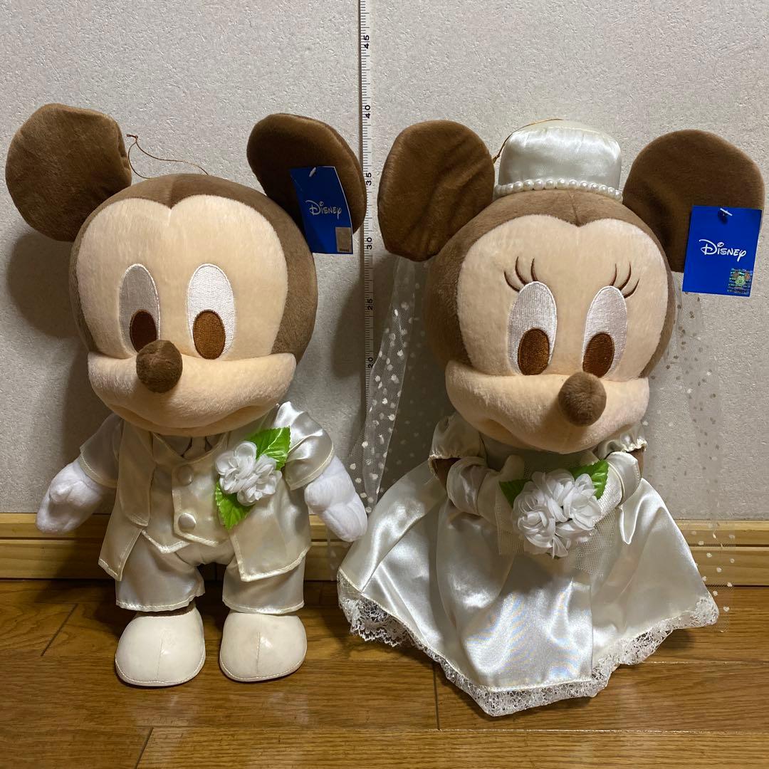 ♡ウエディングミッキー＆ミニー♡ ぬいぐるみ