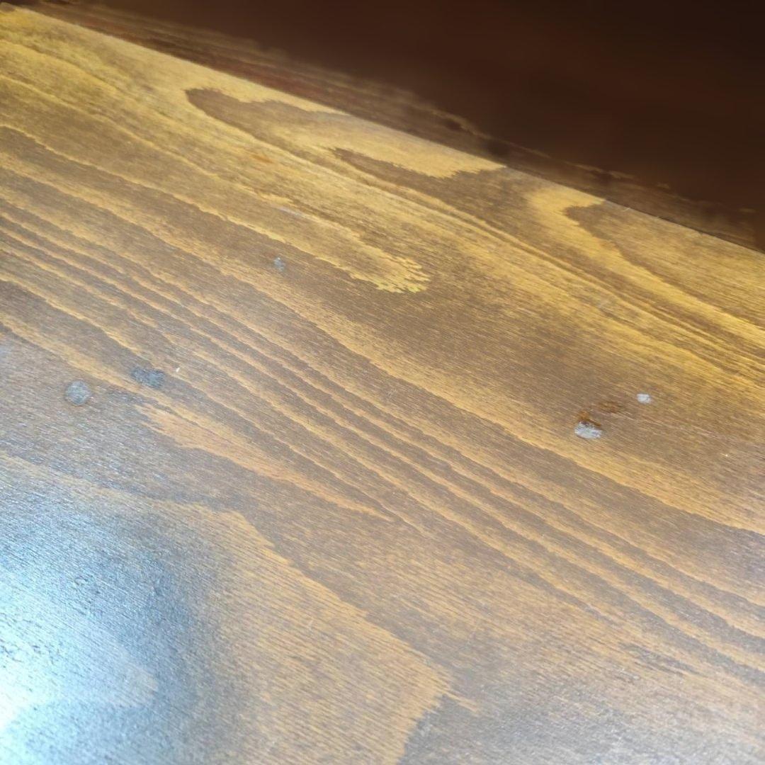 雰囲気抜群 アンティーク調 木製 4段チェスト 整理タンス カントリー