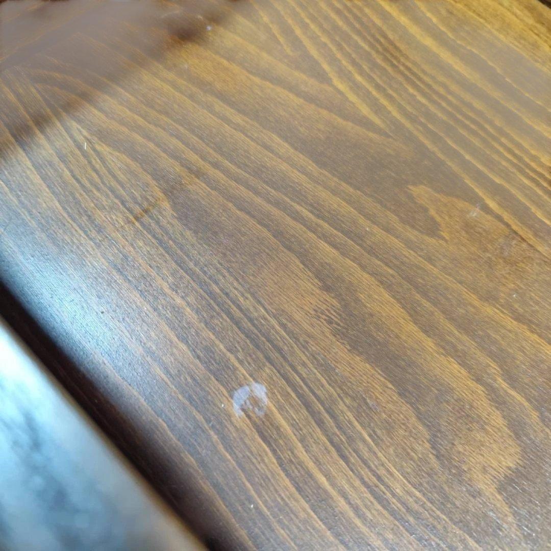 雰囲気抜群 アンティーク調 木製 4段チェスト 整理タンス カントリー