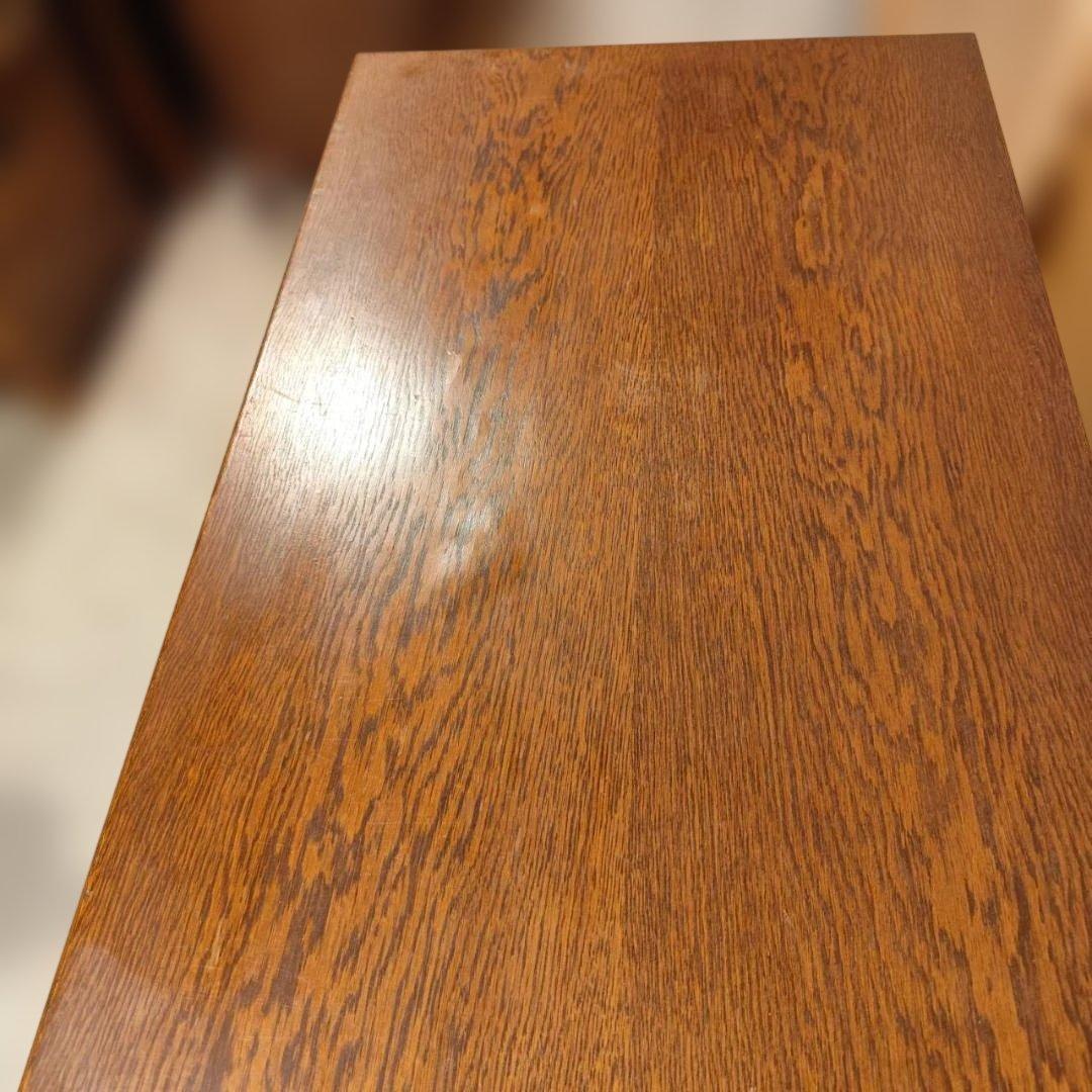 雰囲気抜群 アンティーク調 木製 4段チェスト 整理タンス カントリー