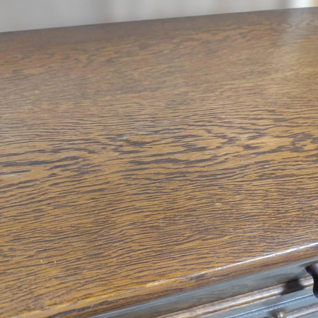 雰囲気抜群 アンティーク調 木製 4段チェスト 整理タンス カントリー