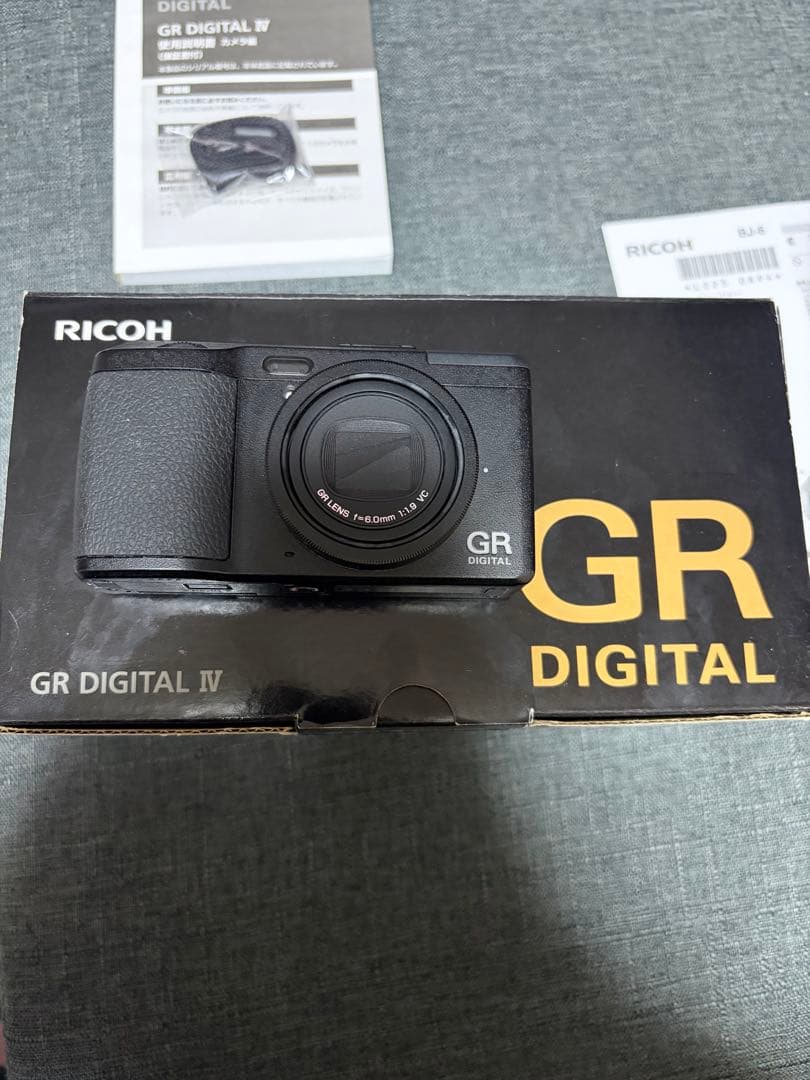 RICOH GR DIGITAL IV 使用少 ポーター製 カメラケース 付