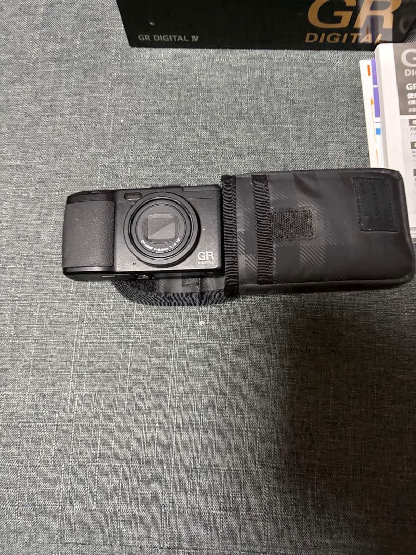 RICOH GR DIGITAL IV 使用少 ポーター製 カメラケース 付