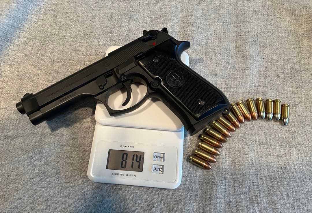 マルシン工業 92F ベレッタモデルガンブラック