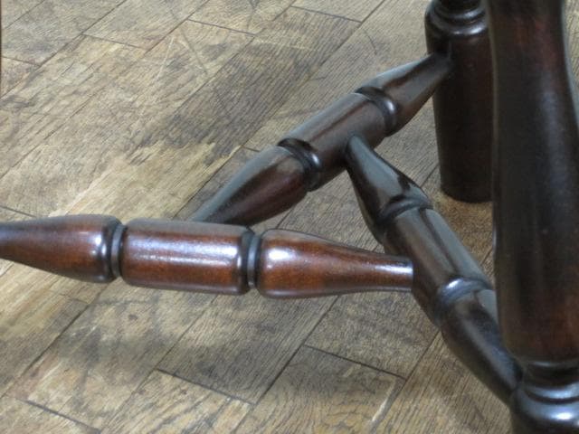 松本民芸家具 ミズメザクラ 無垢材 三脚スツール a/丸椅子/丸イス/チェア