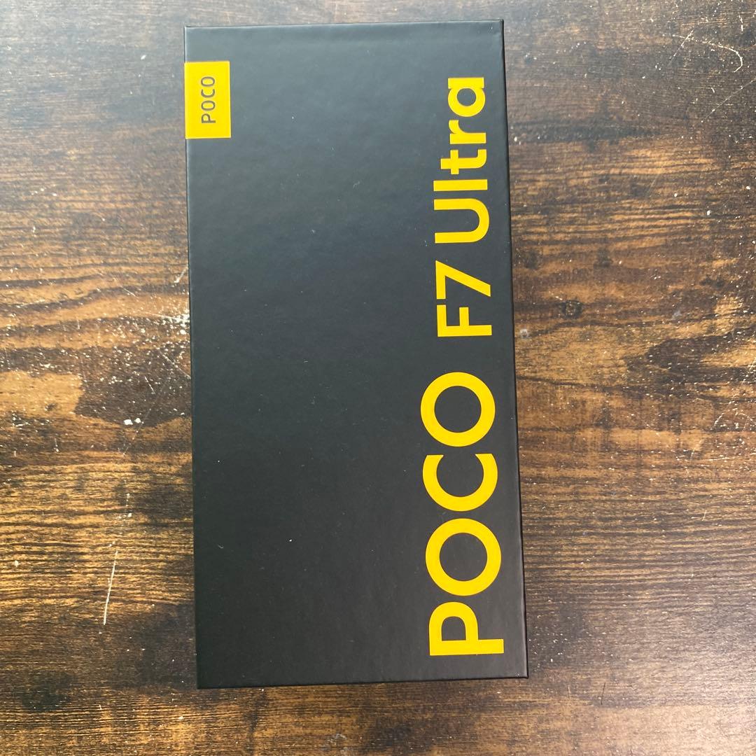 POCO F7 Ultra 本体 120W充電器付き