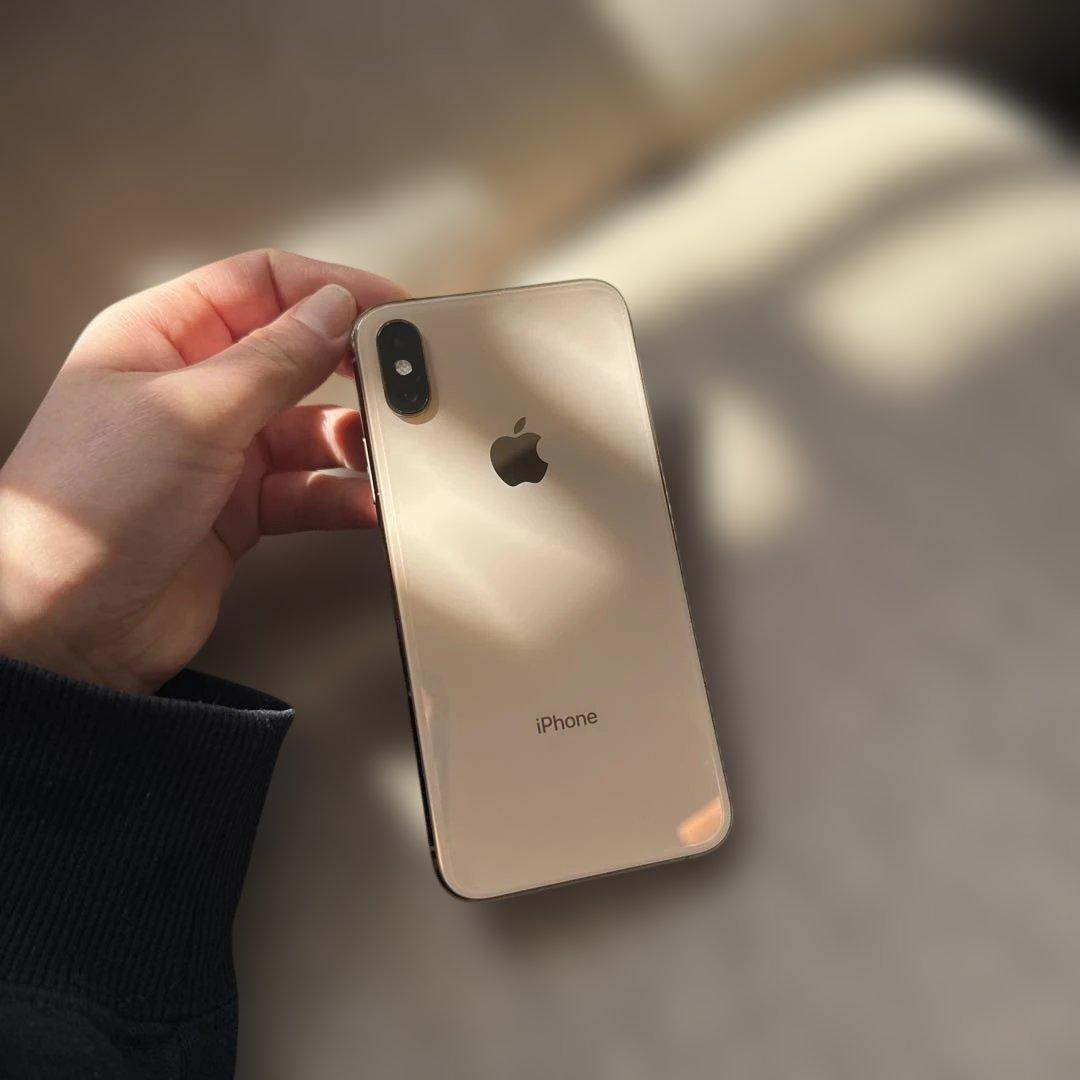 Apple iPhone XS ゴールド SIMフリー SIMロック解除済み