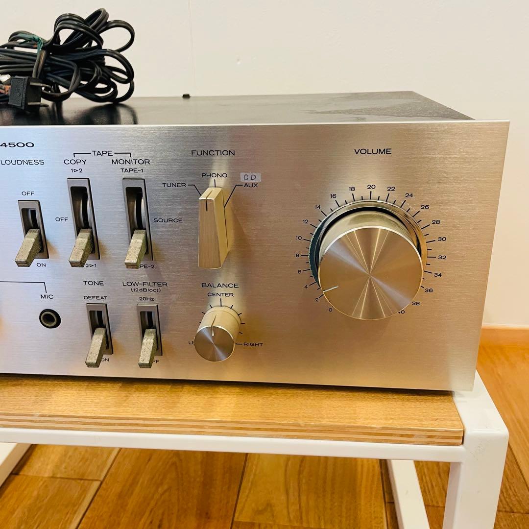 日立 希少 Lo-D ステレオコントロールアンプ HCA-4500 アンティーク