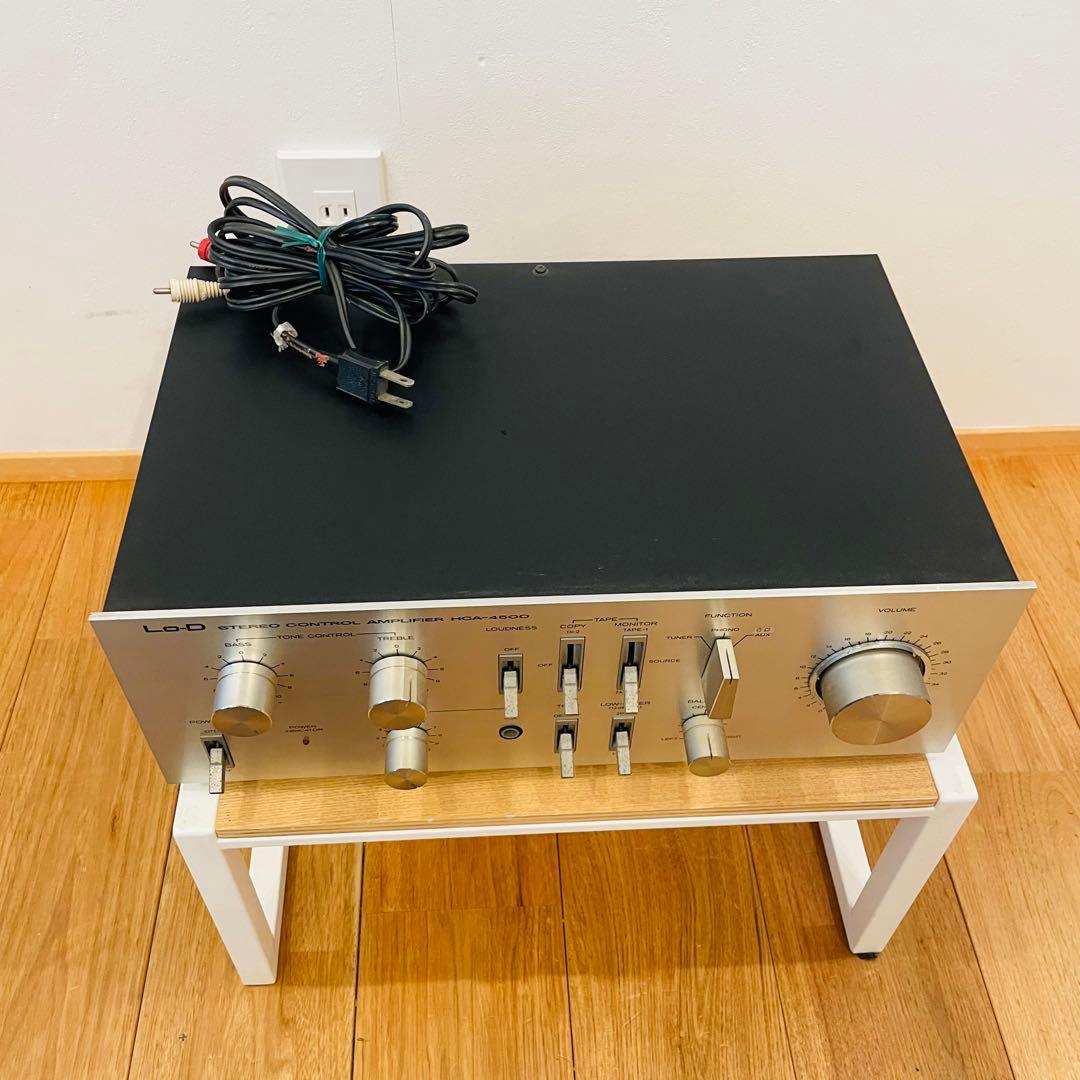 日立 希少 Lo-D ステレオコントロールアンプ HCA-4500 アンティーク
