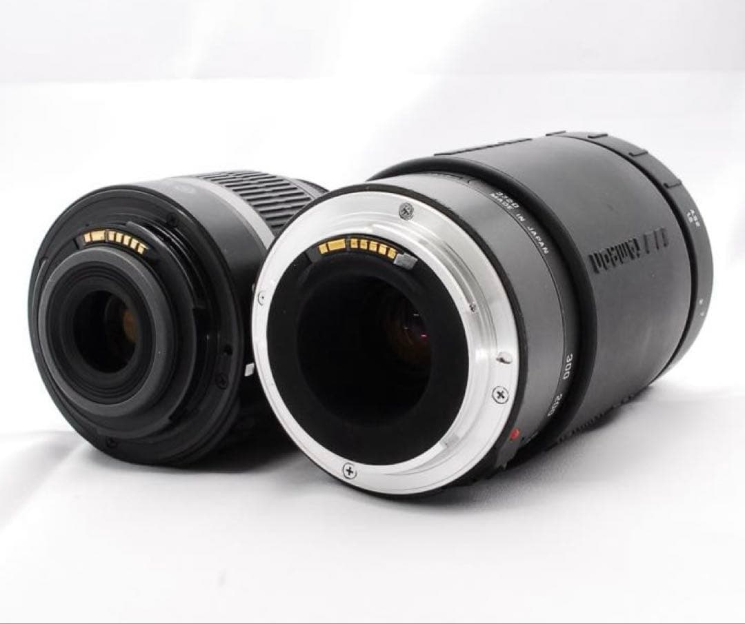 【美品】キヤノン Kiss X4⭐️近距離〜望遠までおまかせ！ダブルレンズセット