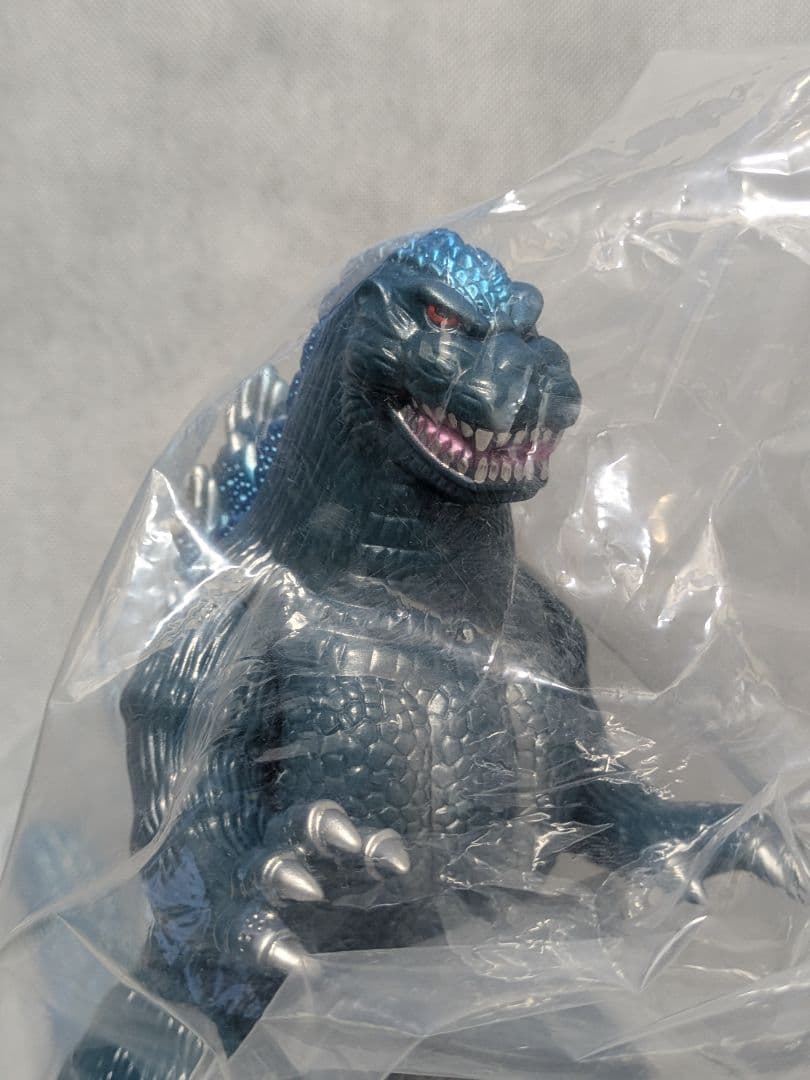 マルサン ゴジラ ソフビ　ビオゴジ　ビオランテ　ゴジラブルー