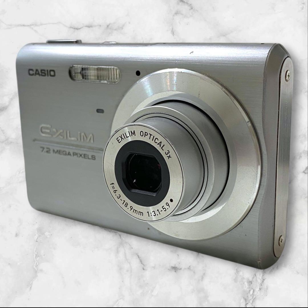 CASIO EXILIM EX-Z75 デジタルカメラ シルバー 充電器付き