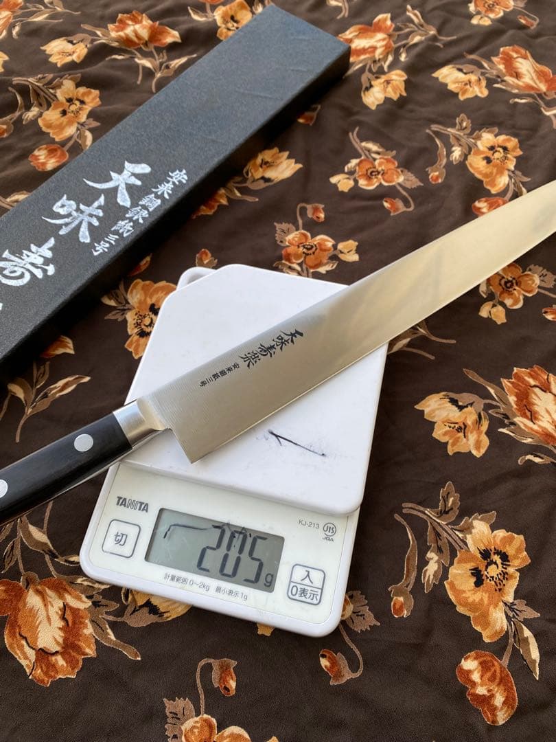 5本　「 天味寿楽 」柳刃330mm 筋引 330mm 銀紙3