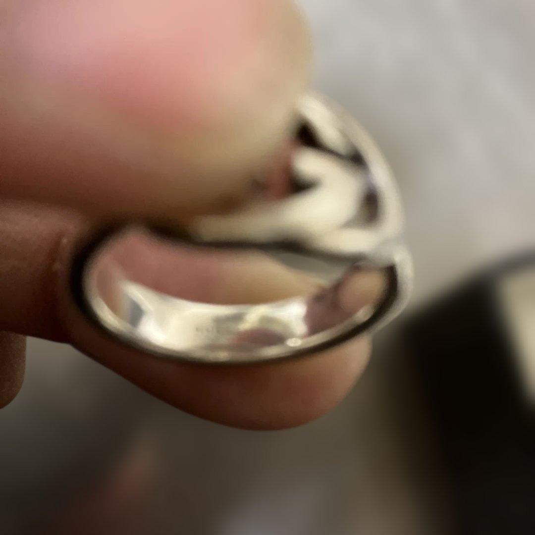 GUCCI. シルバーリング