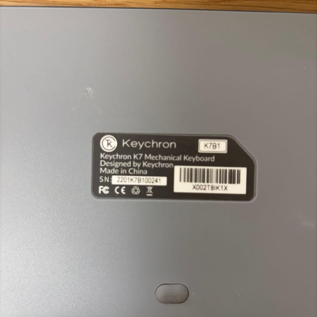 Keychron K7 Bluetooth メカニカルキーボード