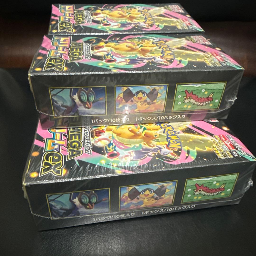 【シュリンク付き】未開封品 ポケモンカードゲーム MEGAドリームex 5box