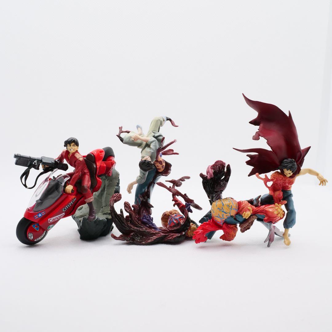 海洋堂　AKIRA miniQ Part.4 3個セット　金田のバイク　アキラ