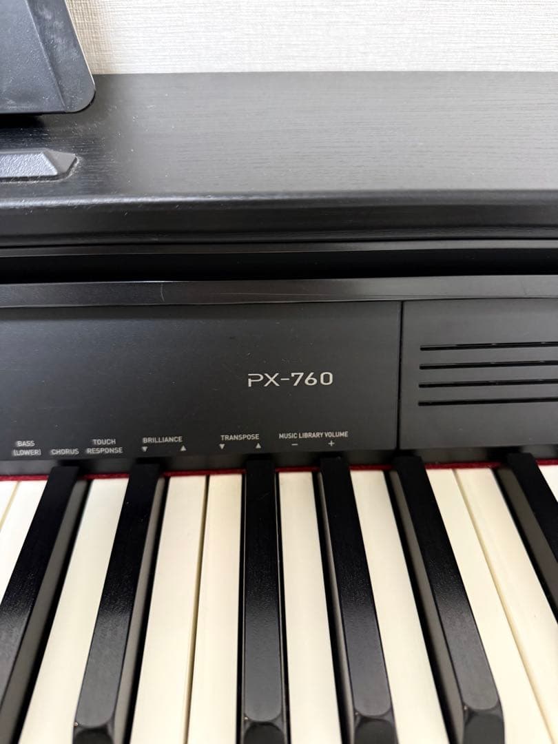 CASIO 電子ピアノ 88鍵盤 ブラック Privia 録音機能付き
